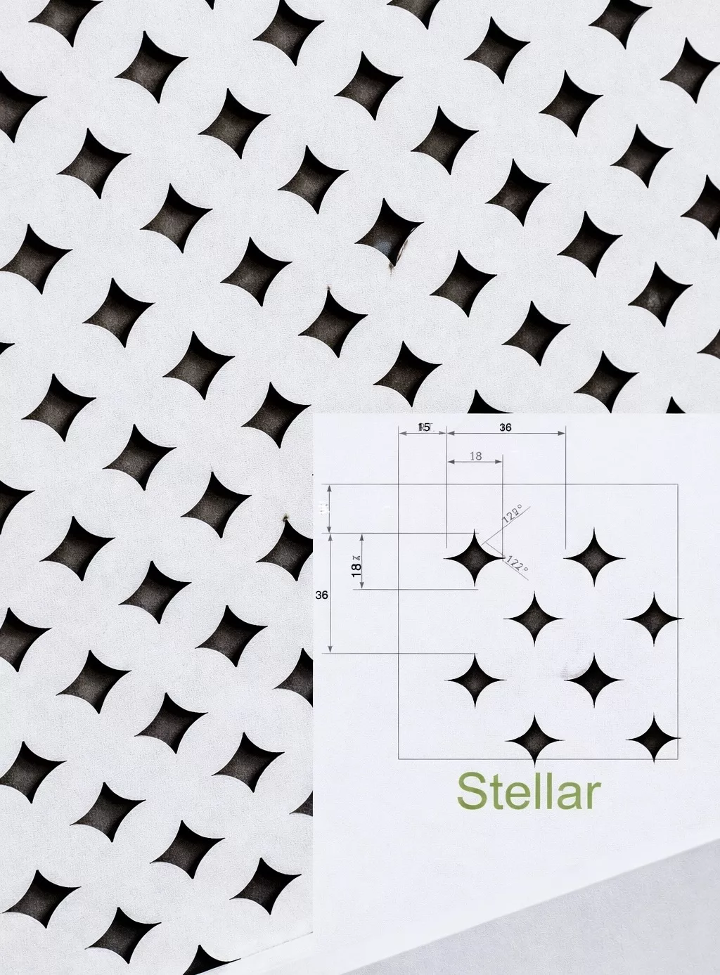 Stellar Range Decorative Grille