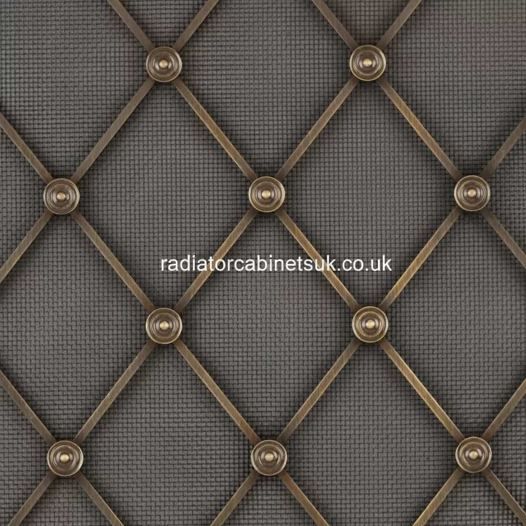 Regency Antique Brass Decorative Grille - Image 2