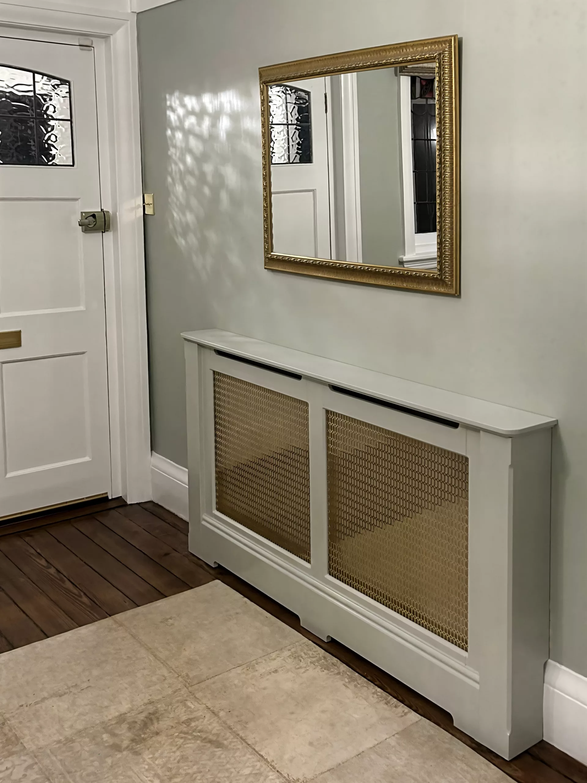 Honeycomb Polished Brass Decorative Grille - Image 4