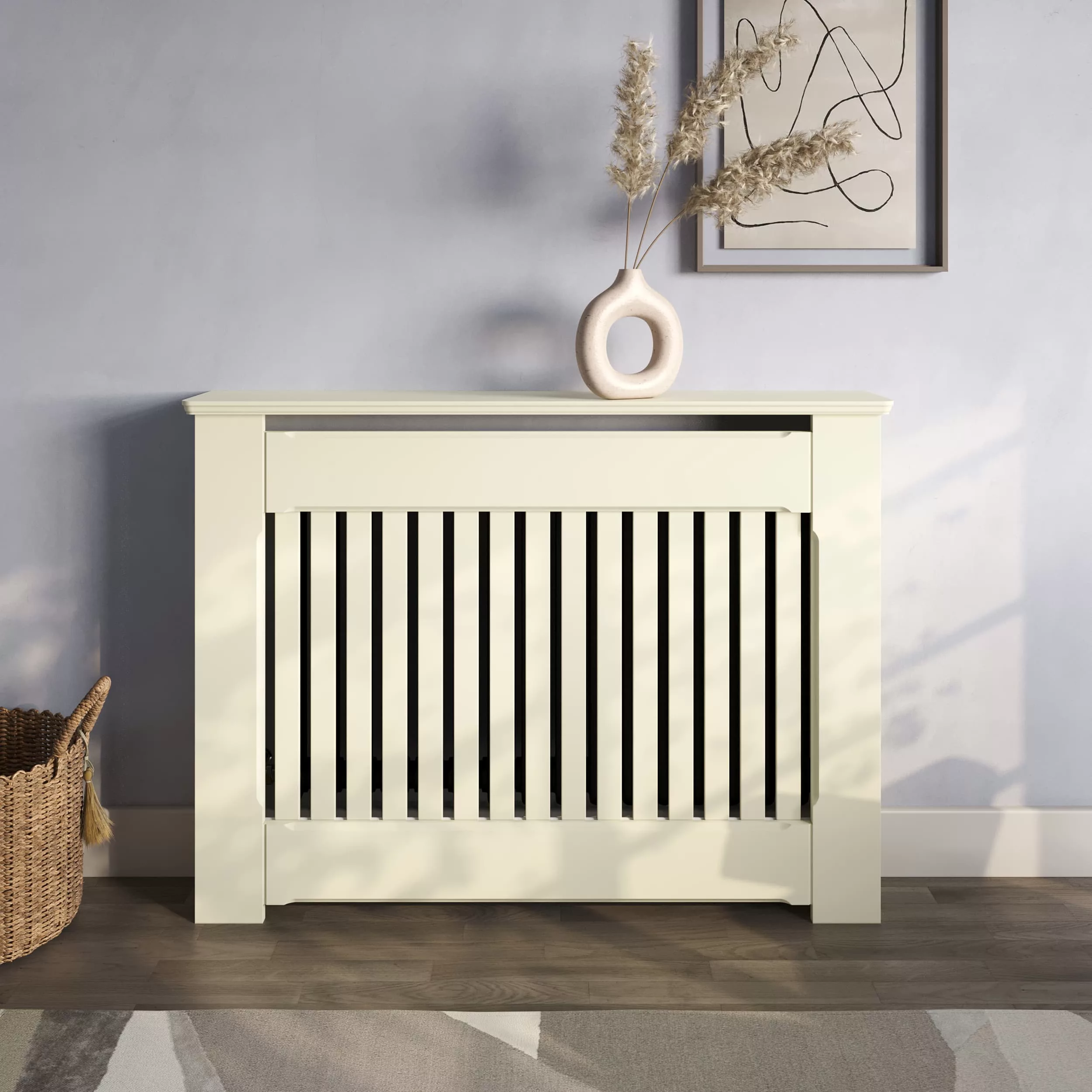Vertical Slats Radiator Cabinet - Image 5