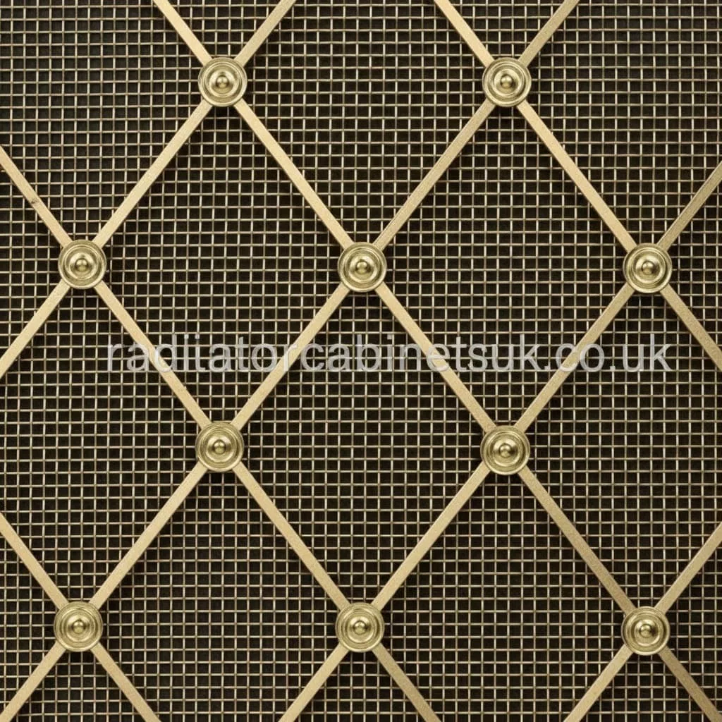 Regency Brass Decorative Grille - Image 3