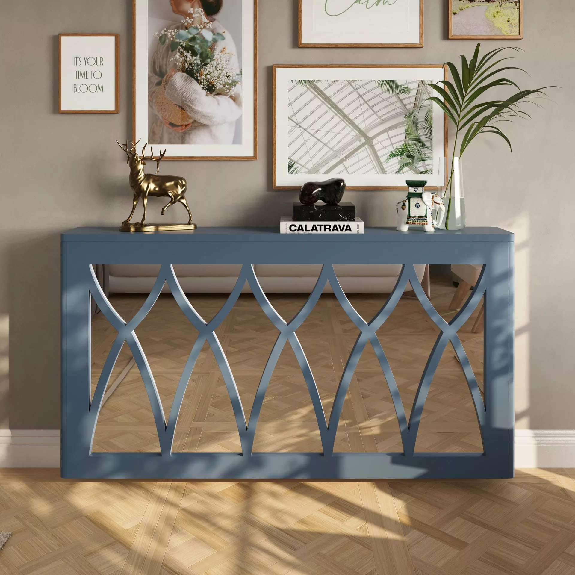 Deco Clip-on Mirrored Radiator Cover - Image 3