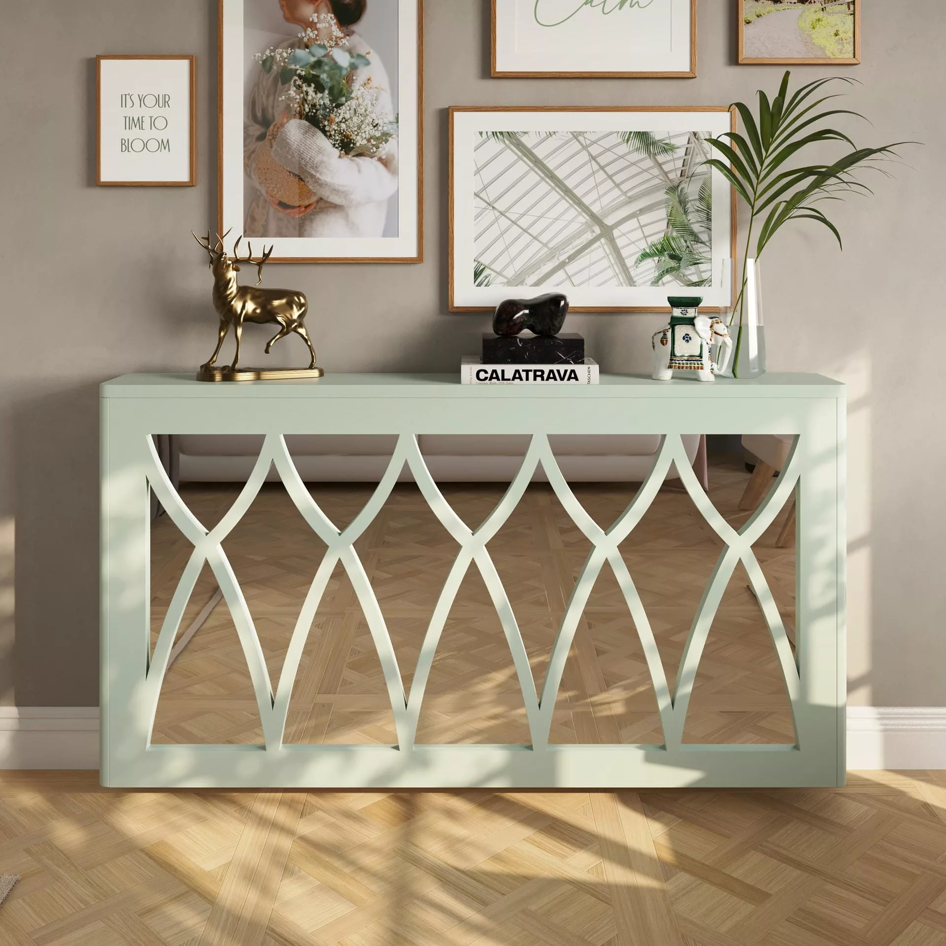 Deco Clip-on Mirrored Radiator Cover - Image 4
