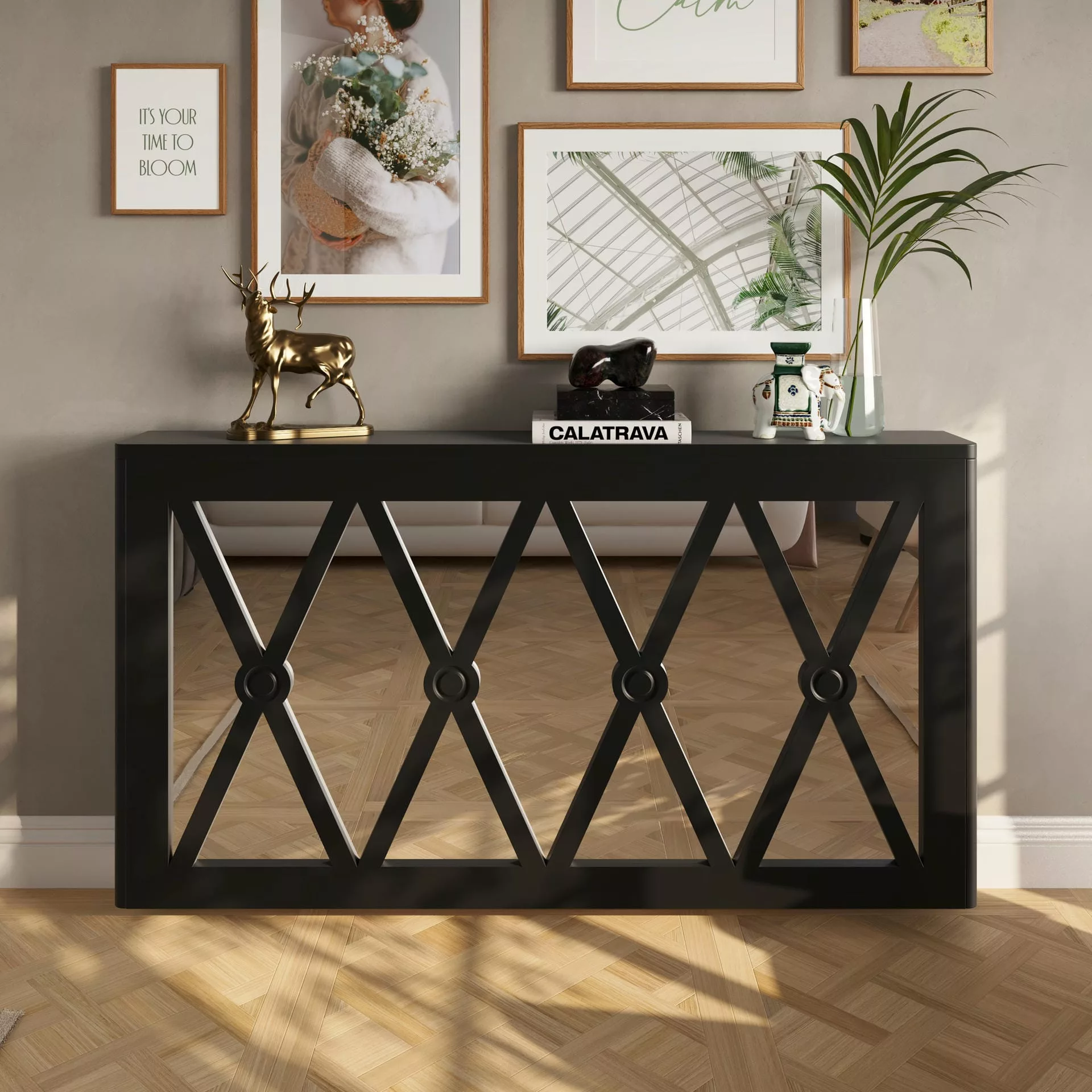 Richmond Clip-on Mirrored Radiator Cover - Image 2