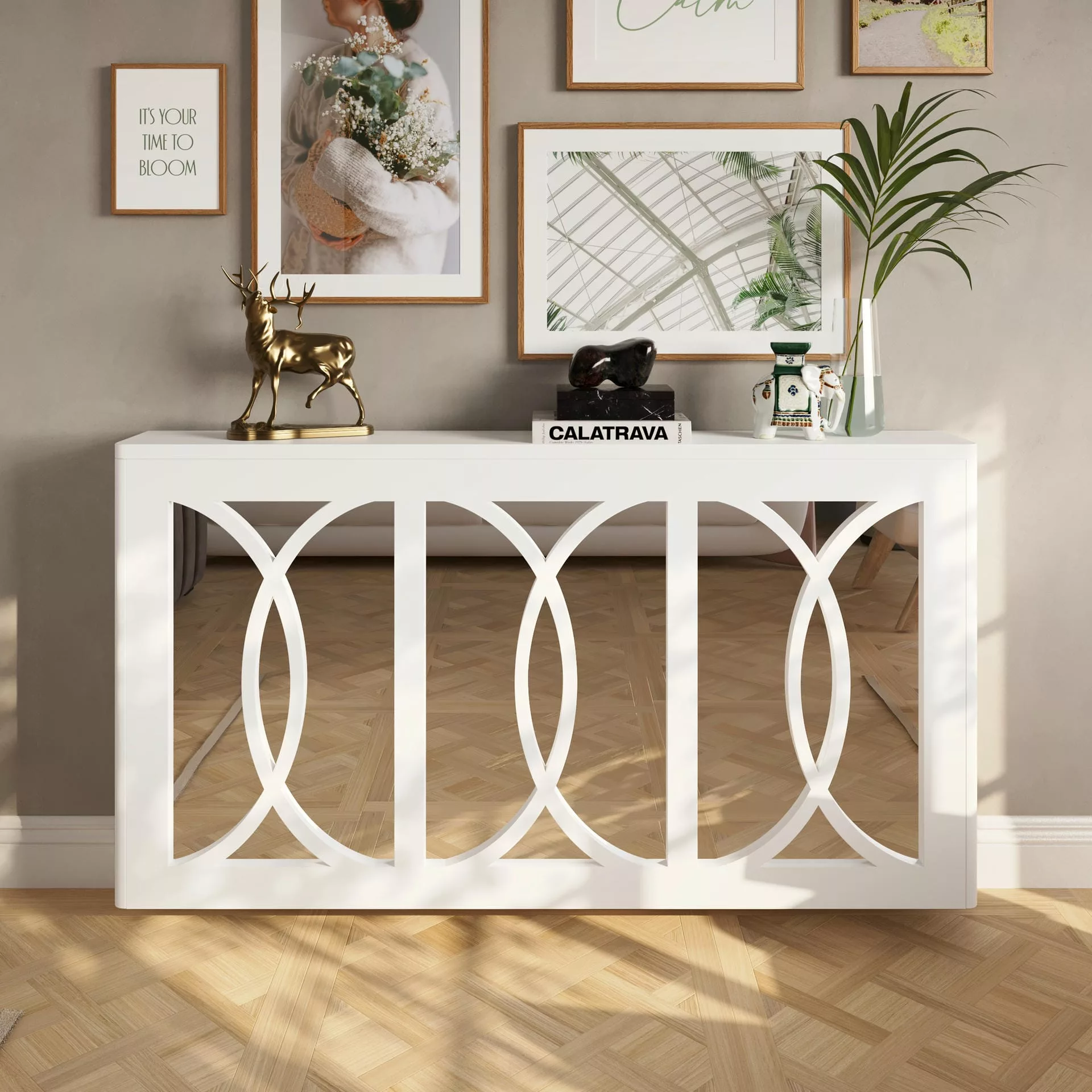 Selene Clip-on Mirrored Radiator Cover