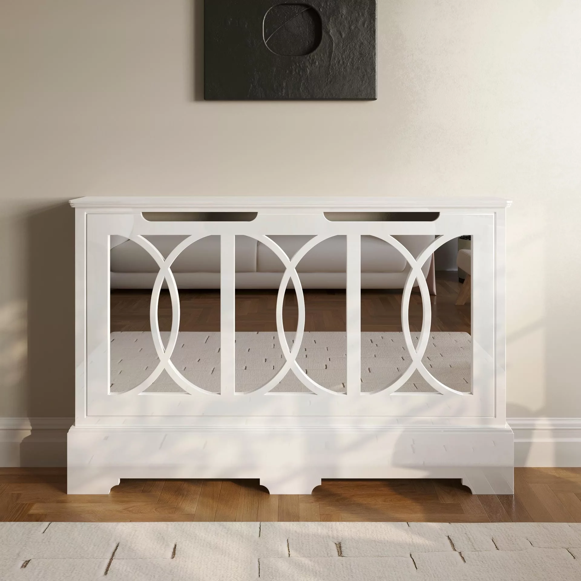 Selene Range Mirrored Radiator Cabinet