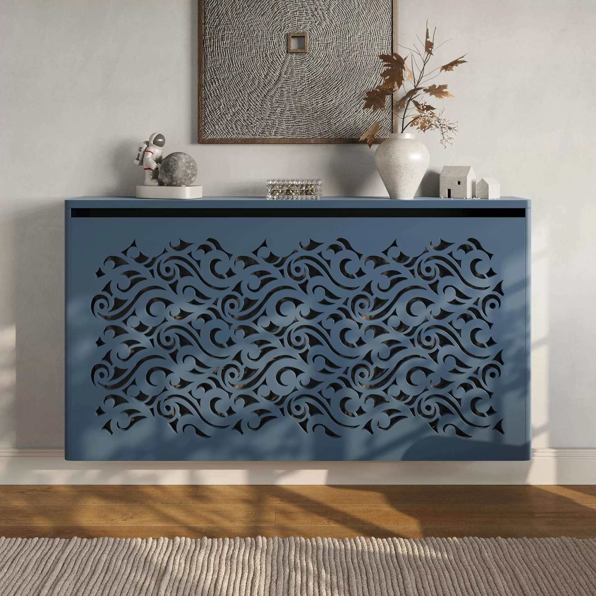 Baroque Floating Radiator Cabinet - Image 7