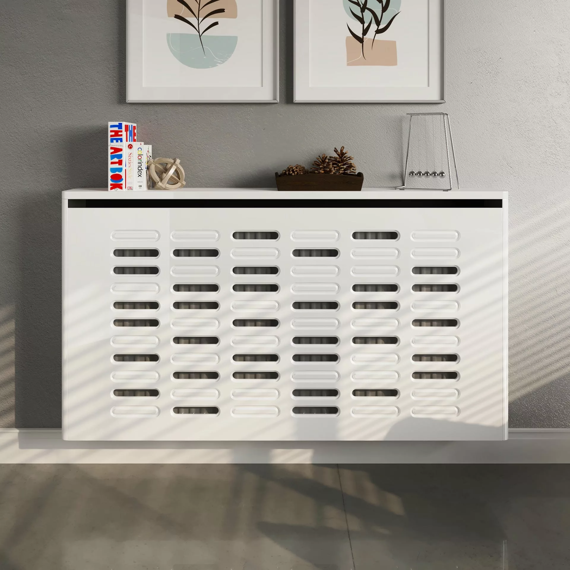 Digital Floating Radiator Cabinet