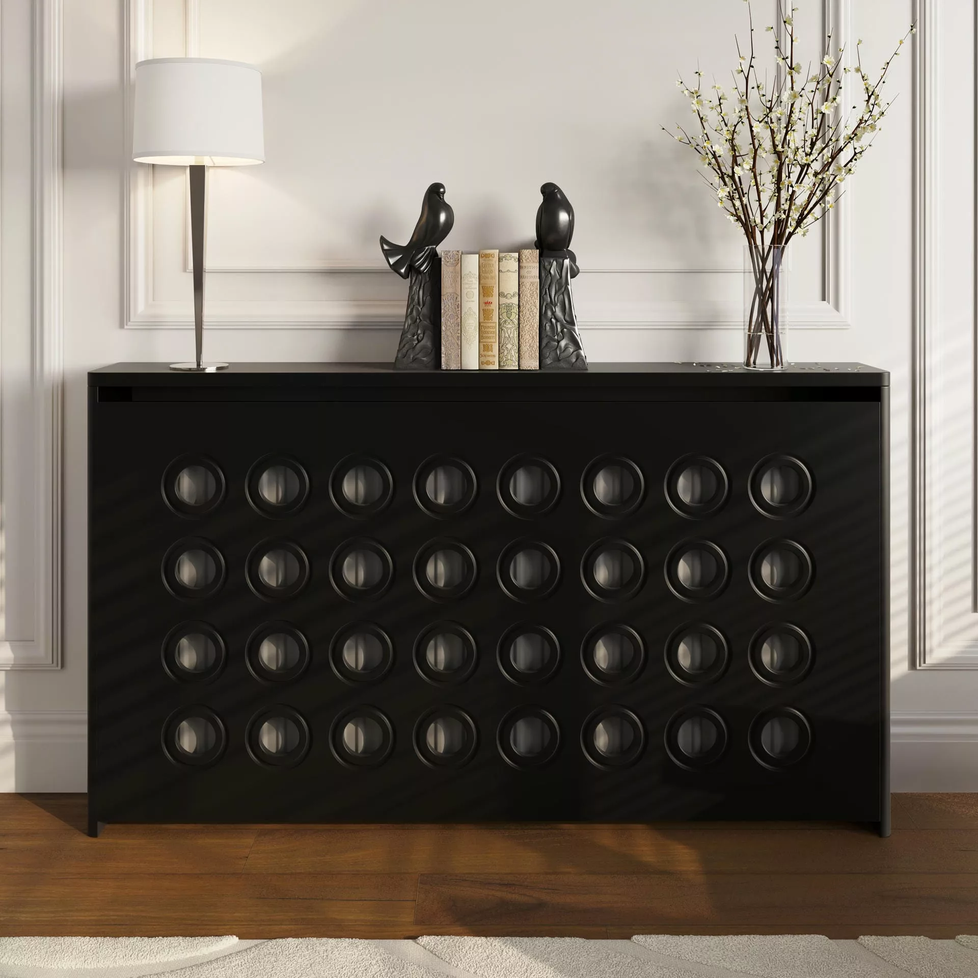Rings Standing Radiator Cabinet - Image 2