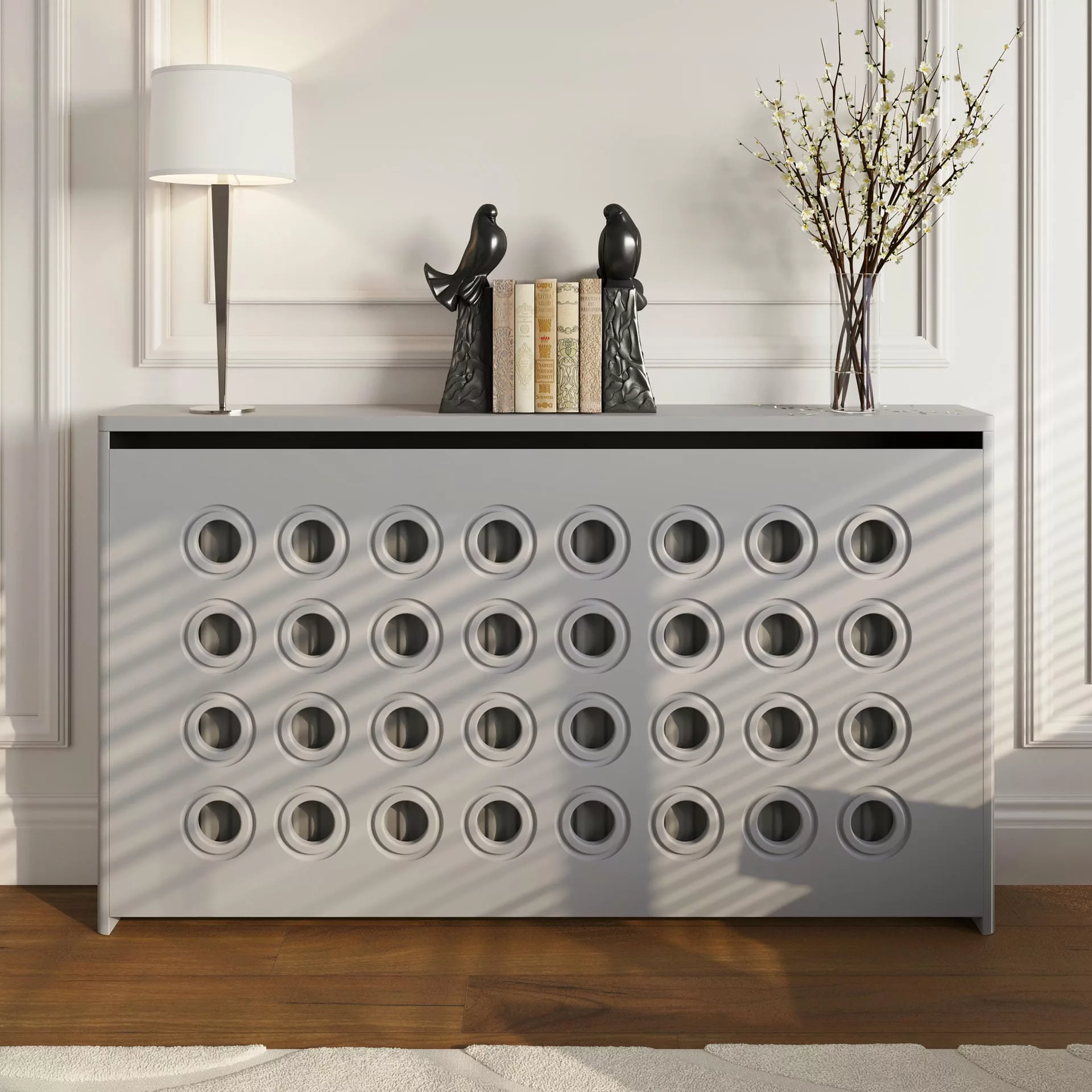 Rings Standing Radiator Cabinet - Image 4