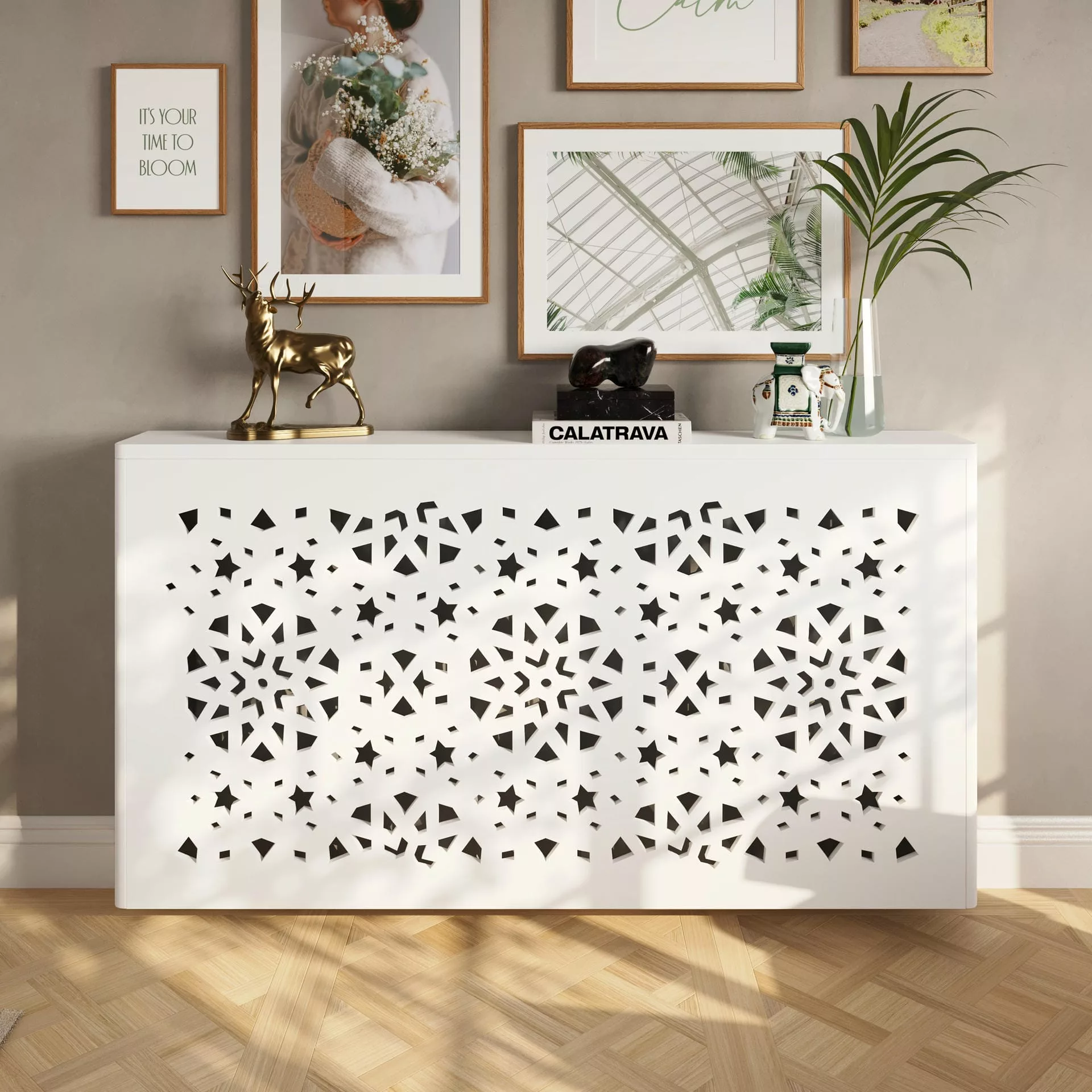 Arabic Clip-on Radiator Cover