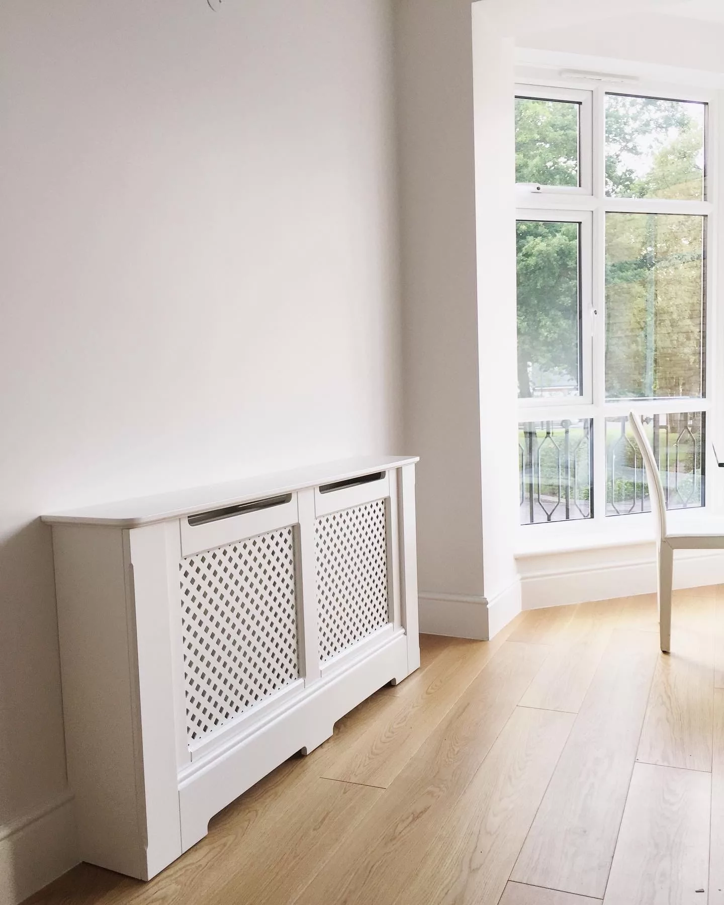 Diamond Lasercut MDF Radiator Cabinet - Image 6