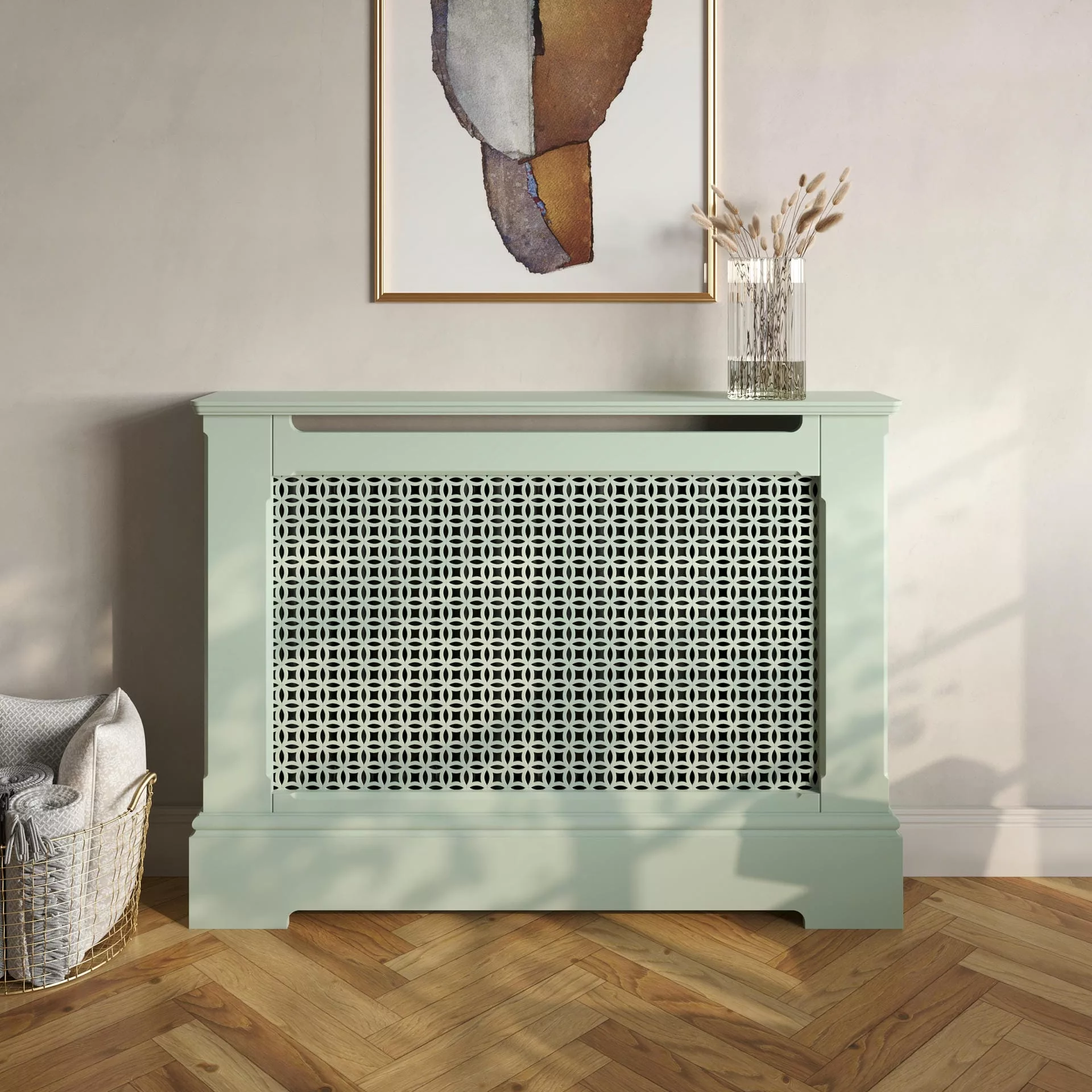 Filigree Lasercut MDF Radiator Cabinet - Image 5