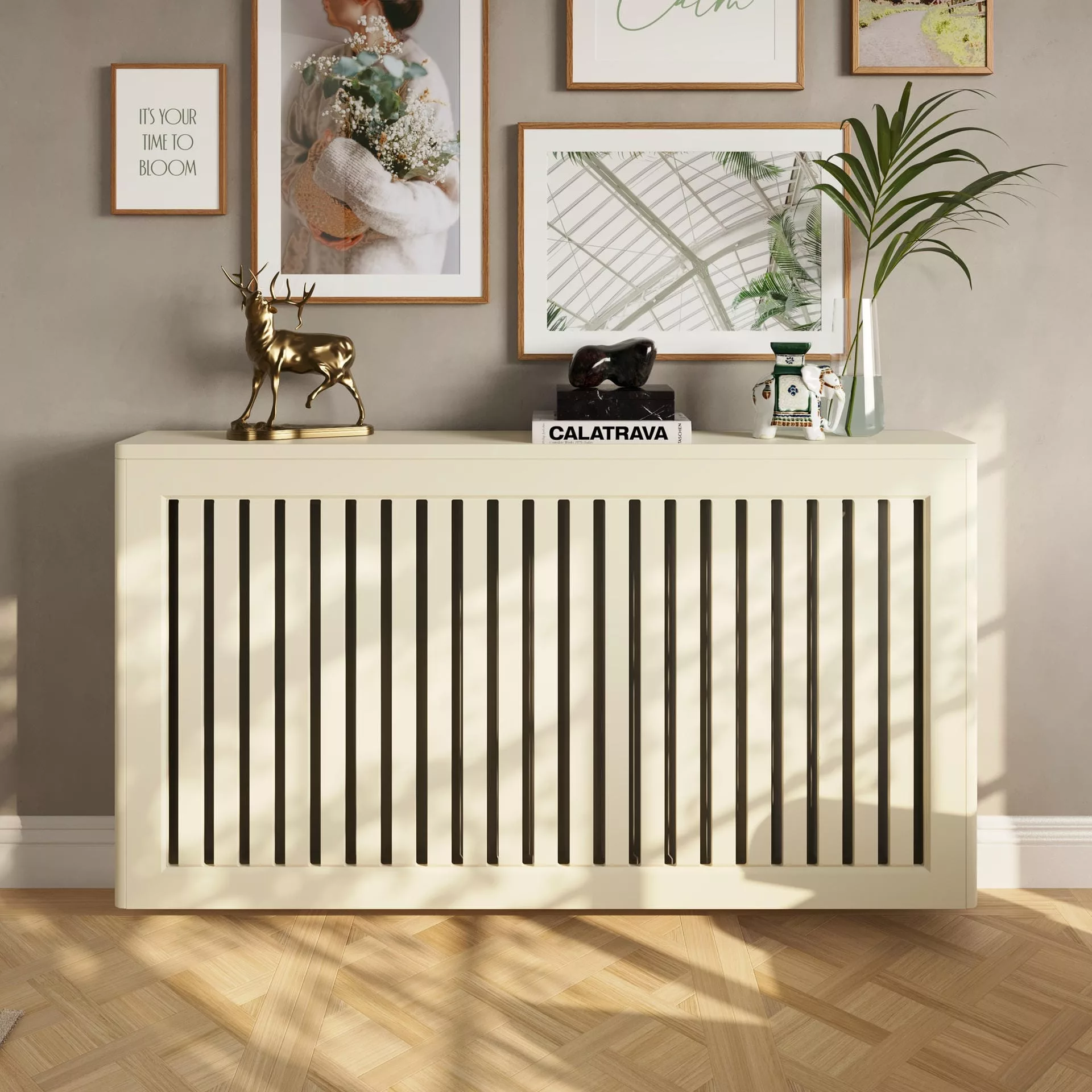 Flush Slats Clip-on Radiator Cover - Image 6