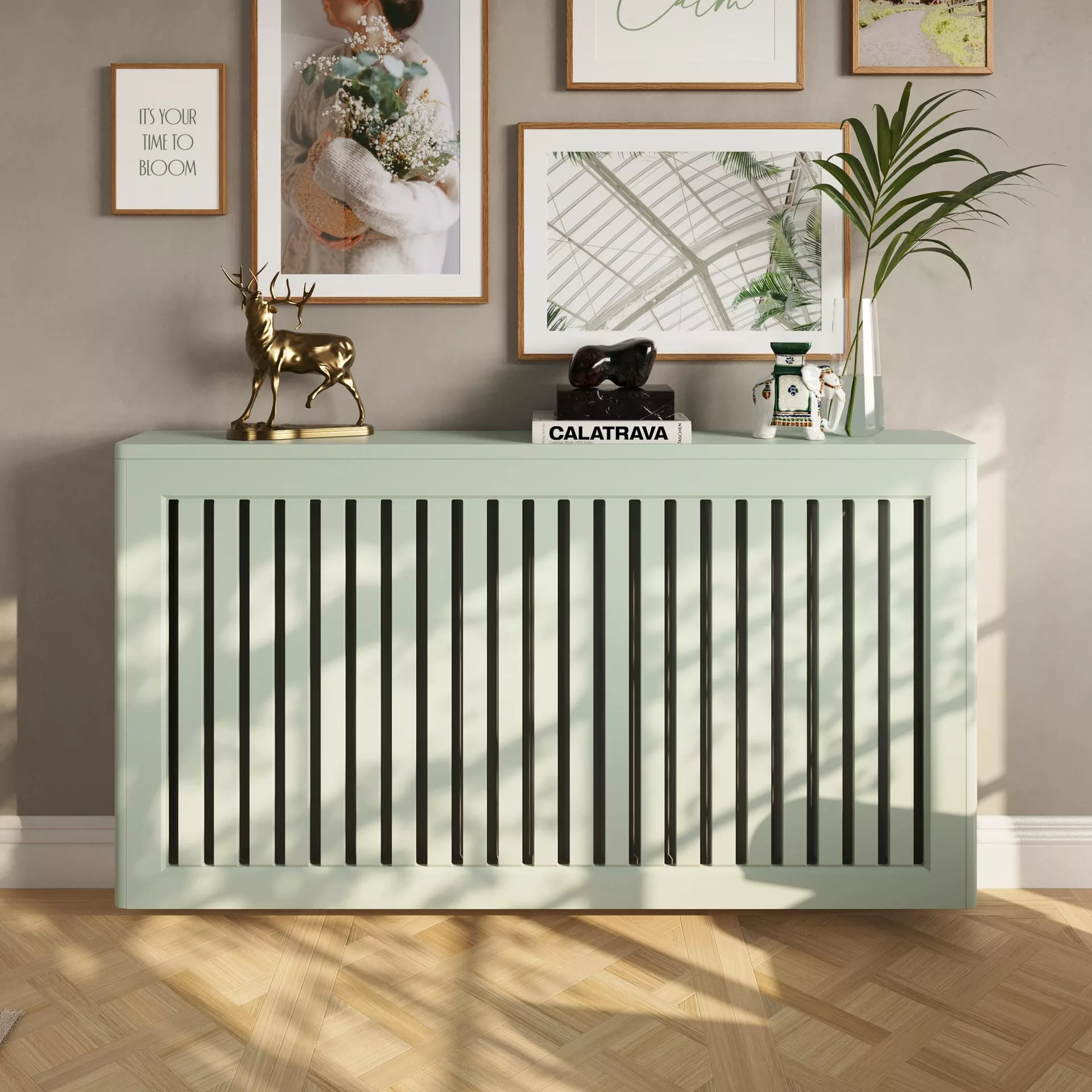 Flush Slats Clip-on Radiator Cover - Image 4