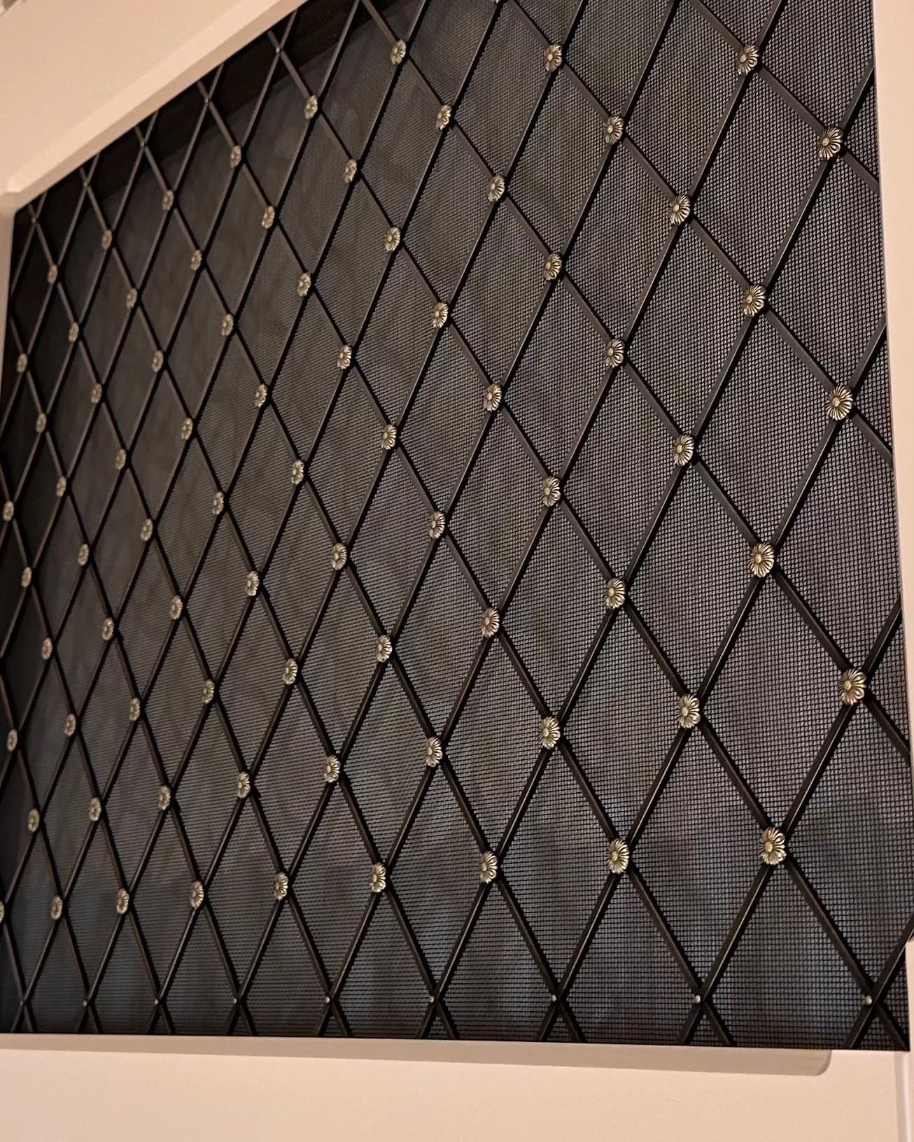 Regency Antique Brass Radiator Cabinet - Image 2