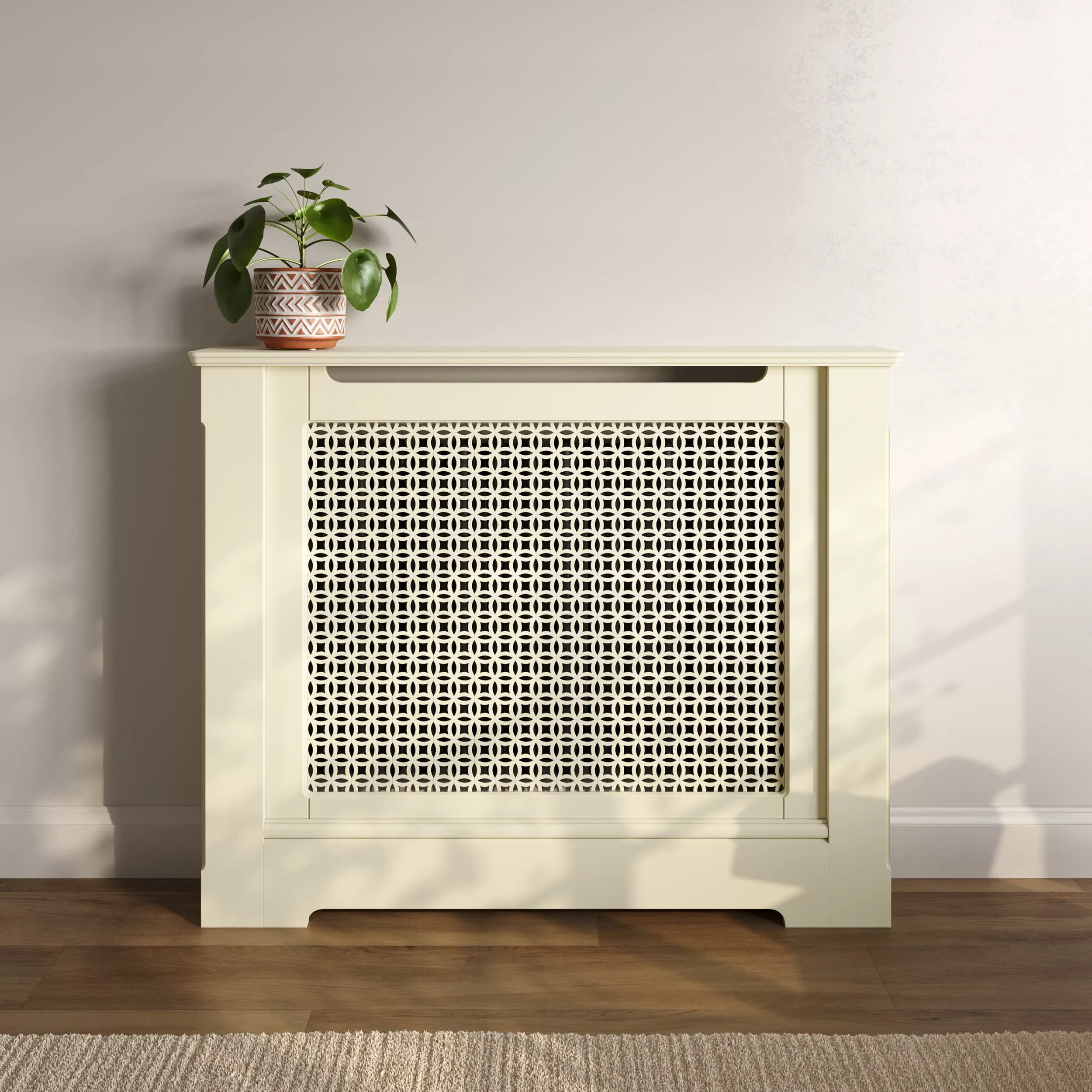 Filigree Lasercut MDF Radiator Cabinet - Image 2
