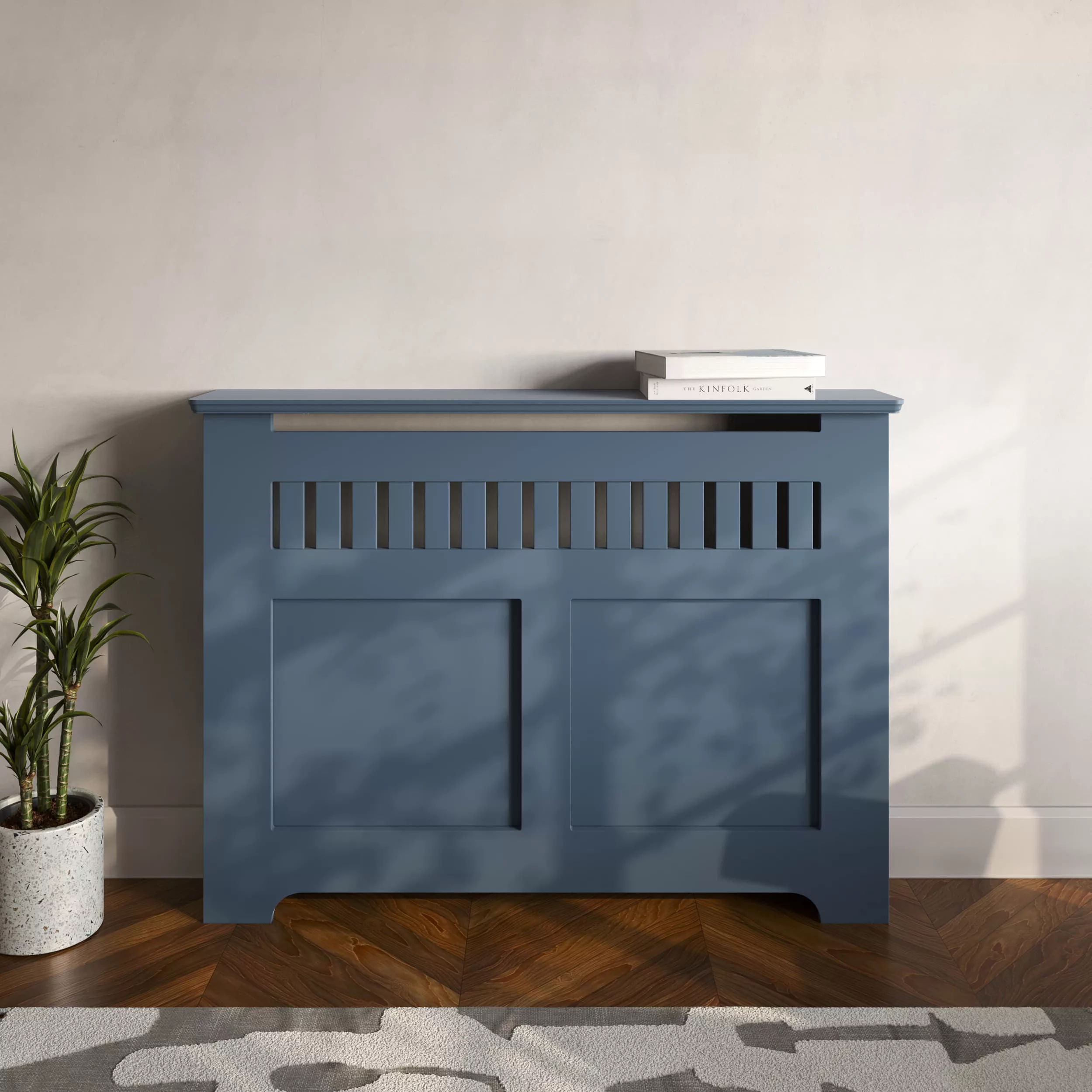 Panel & Slats Radiator Cabinet - Image 3