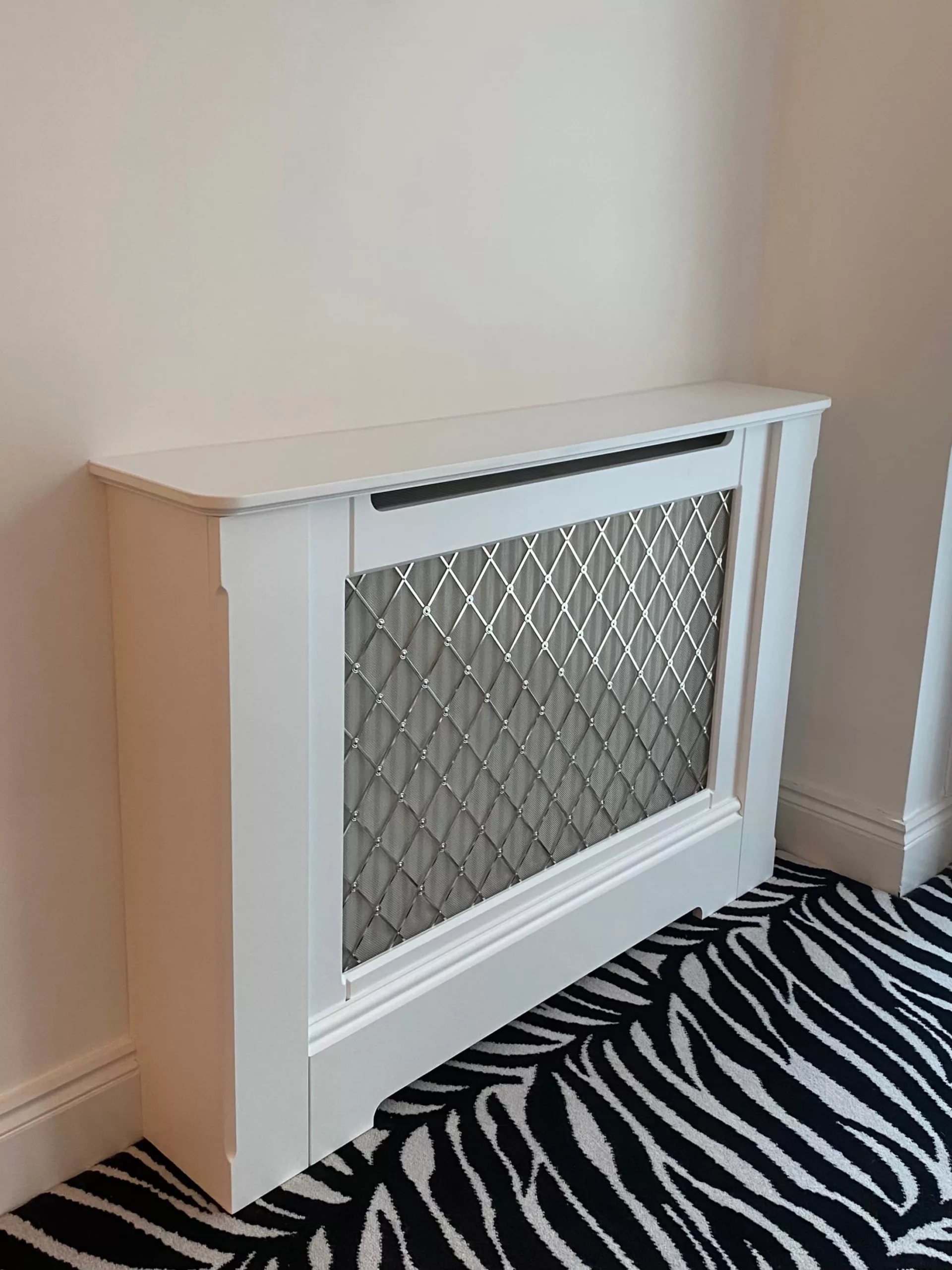 Regency Polished Nickel Radiator Cabinet - Image 4